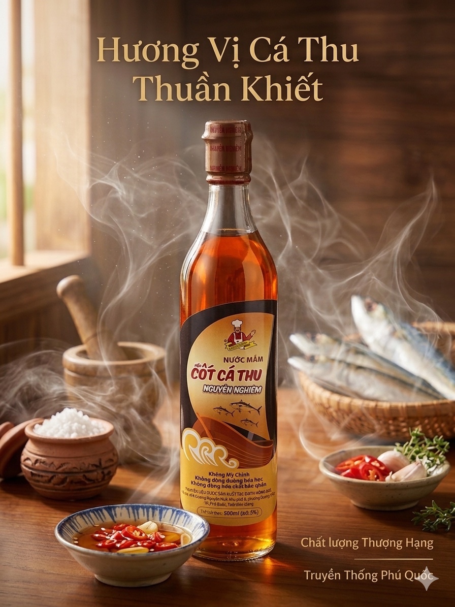 Nước Mắm Cốt Cá Thu