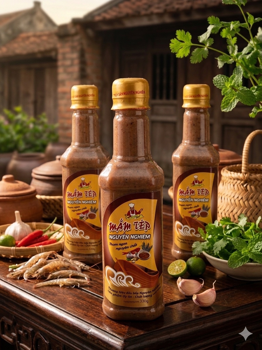 Mắm tép nguyên chất
