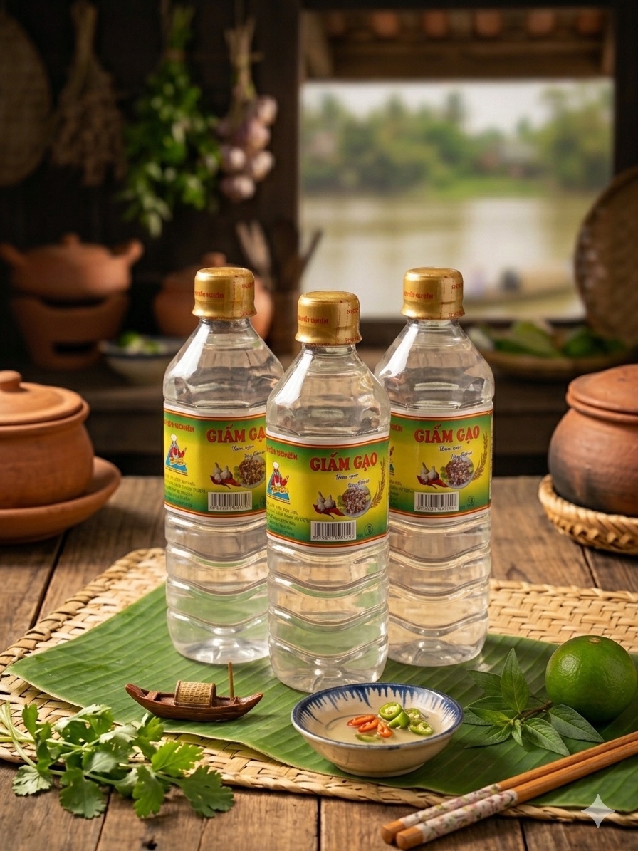 Giấm Gạo Nguyên Chất