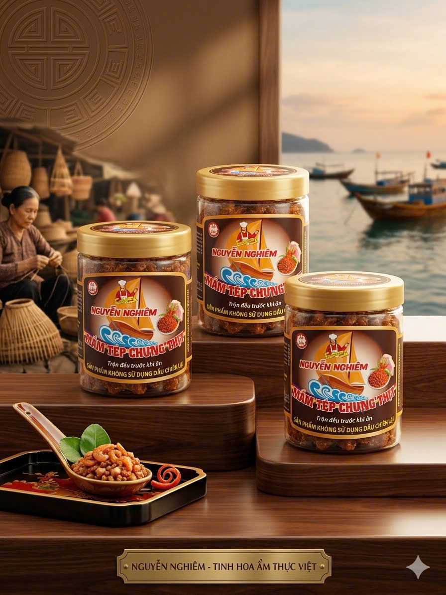 Mắm Tép Chưng Thịt