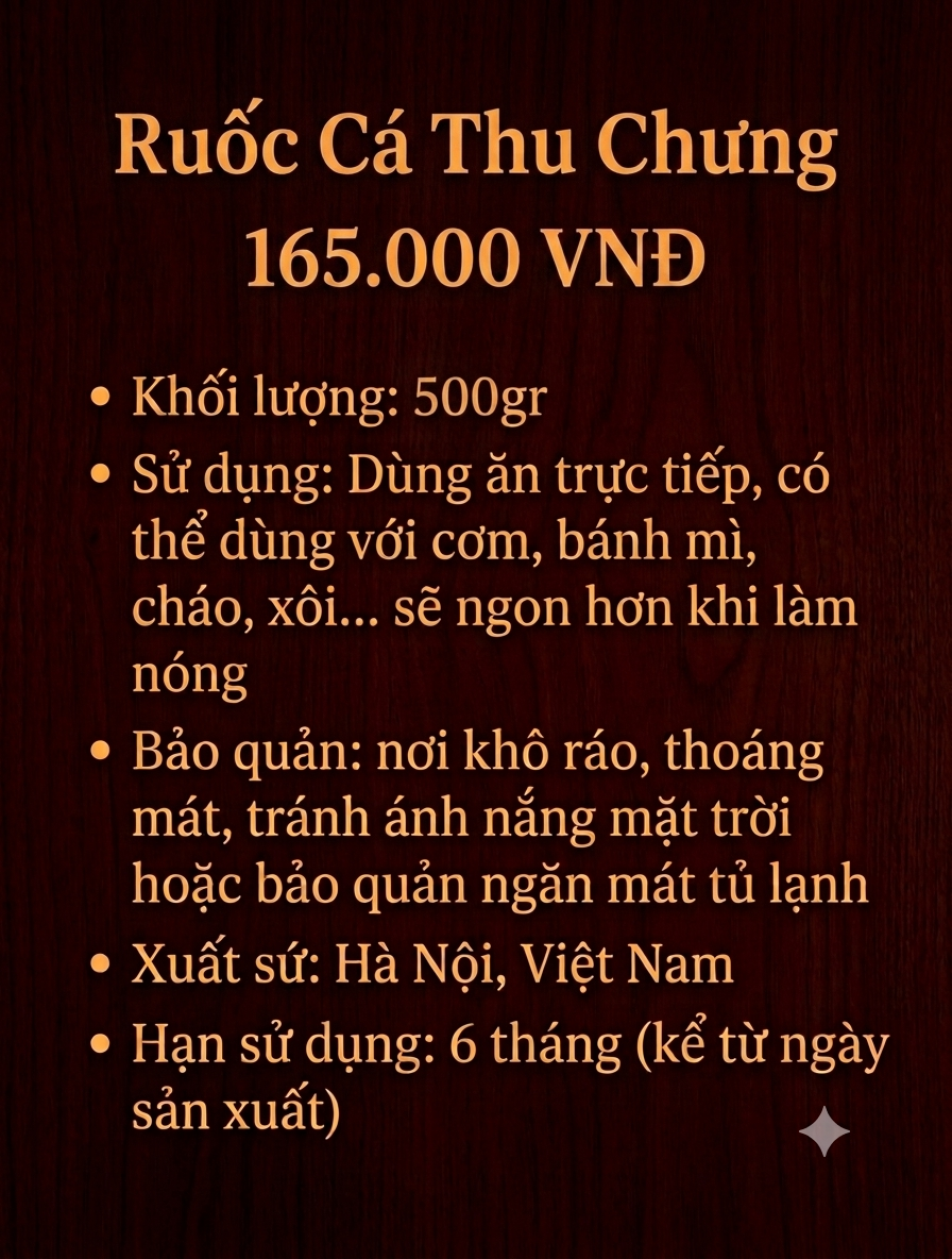Thông tin sản phẩm