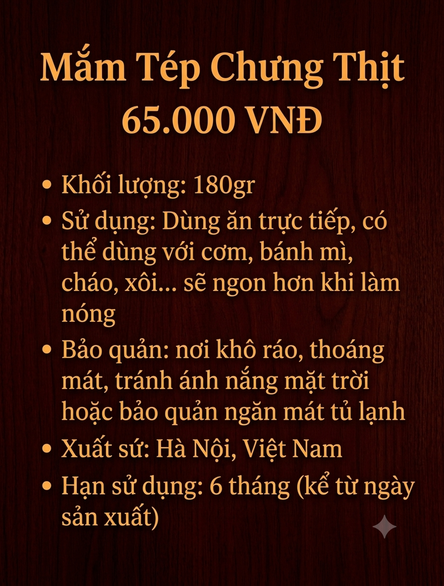 Thông tin sản phẩm
