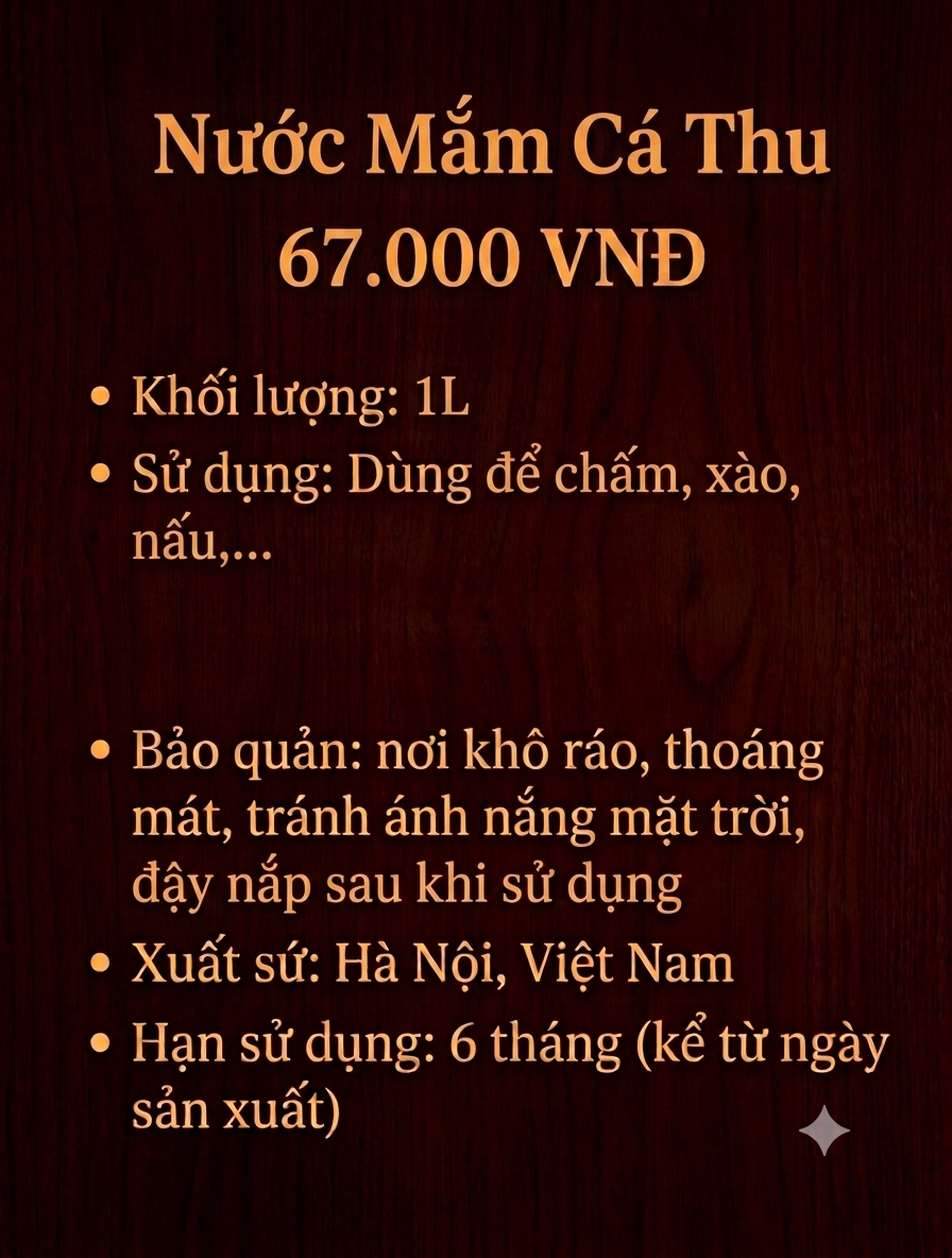 Thông tin sản phẩm