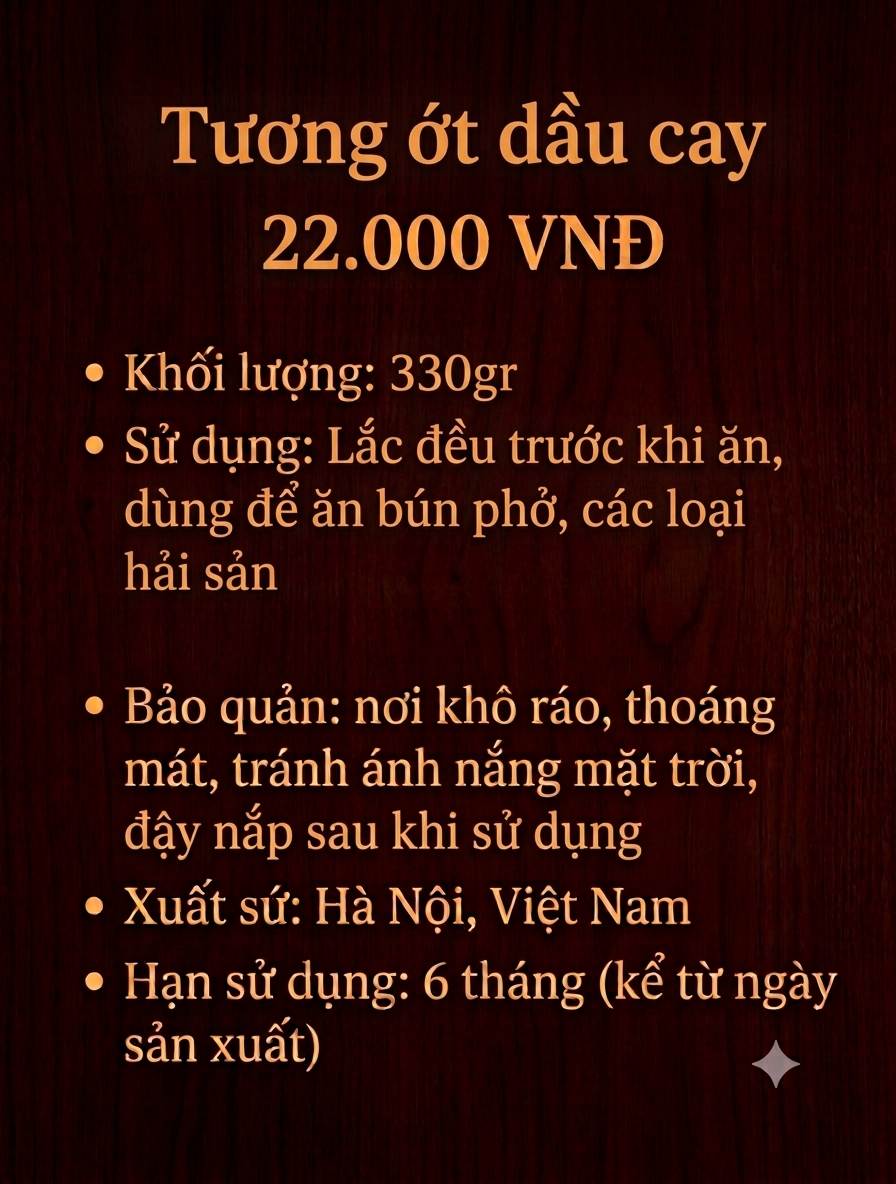Thông tin sản phẩm