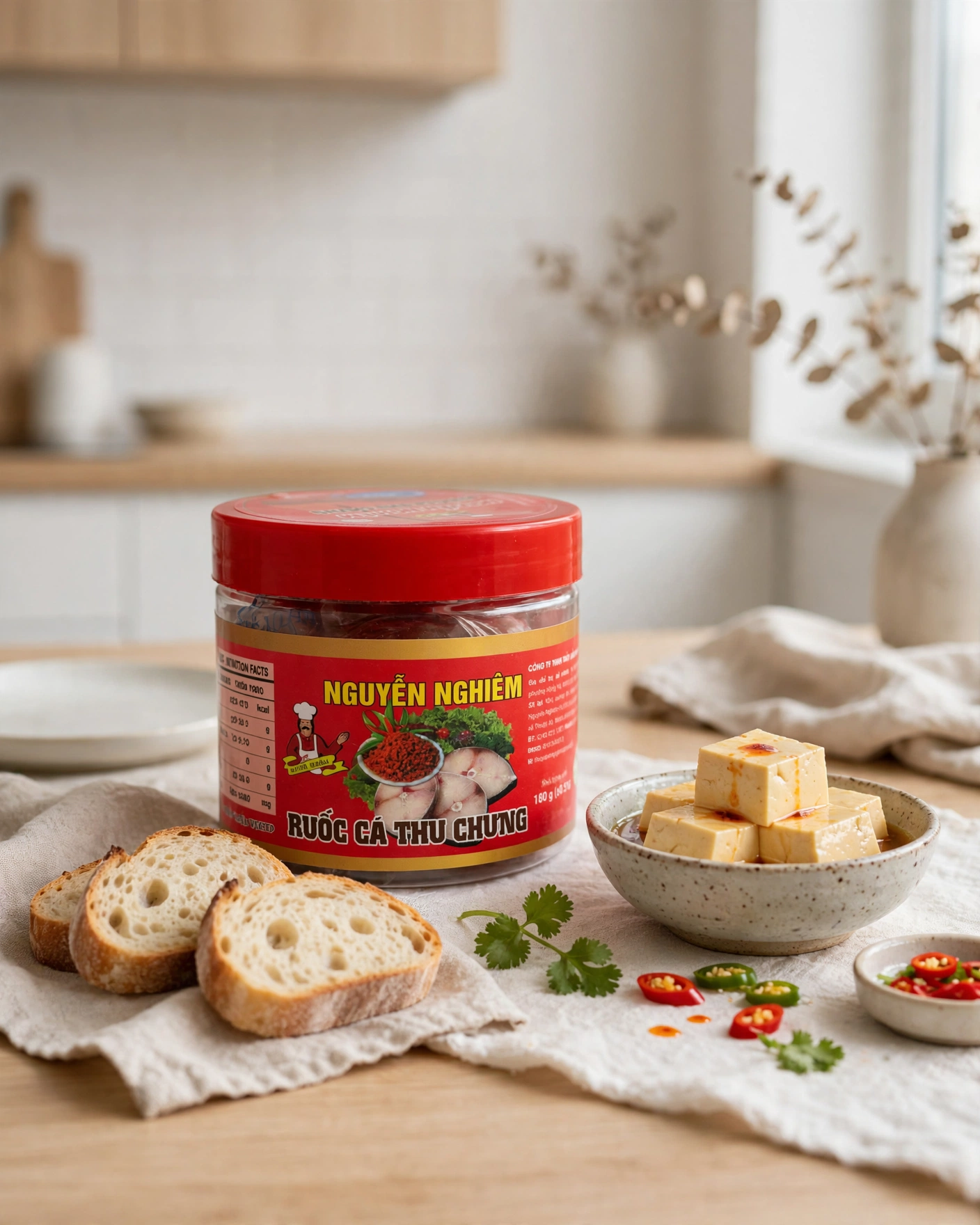 Ruốc Cá Thu Chưng 180gr